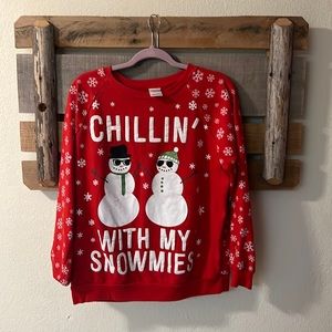 Freeze chillin with the snowmies sweater
